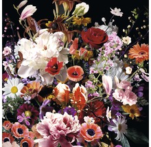 PURE LIVING Schilderij glas Colourful Flowers 20x20 cm-thumb-0