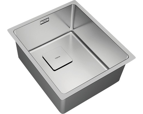 Spoelbak van roestvrij staal