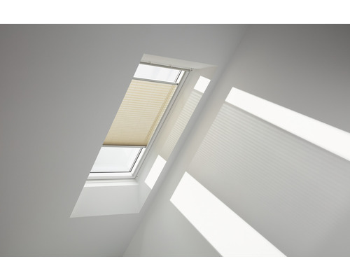 VELUX Plissé lichtdoorlatend handbediend FHL M12 1277S dusty sand