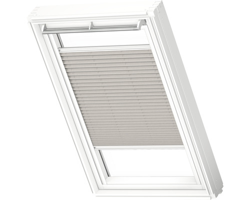 Dakvenster met plissé voor zonwering