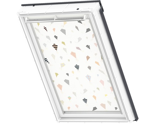 Dakvenster rolgordijn met patroon