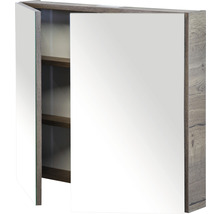 Spiegelkast met open planken