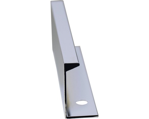 Metalen hoek met bevestigingsgat