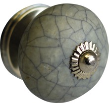 Deurklink met keramische handgreep en craquelé-look
