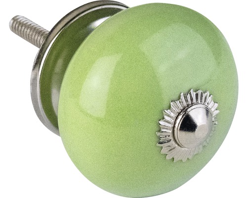 Meubelknop van keramiek met schroefdraad