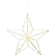 Decoratieve ster met verlichting om op te hangen