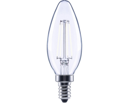 FLAIR LED lamp E14/4W C35 neutraalwit helder LED lamp in kaarsvorm met E14 fitting