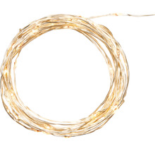 Decoratieve lichtketting opgerold