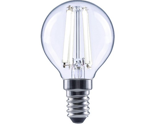 FLAIR LED lamp E14/5,5W G45 neutraalwit helder LED lamp in bolvorm met E14 fitting
