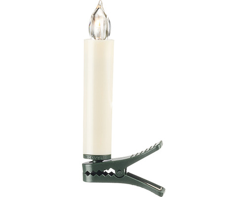 Draadloze LED-kaars met clip