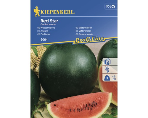 KIEPENKERL Watermeloen red star