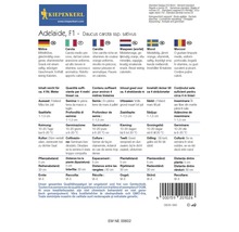 Zaadpakket Adelaide F1 wortel