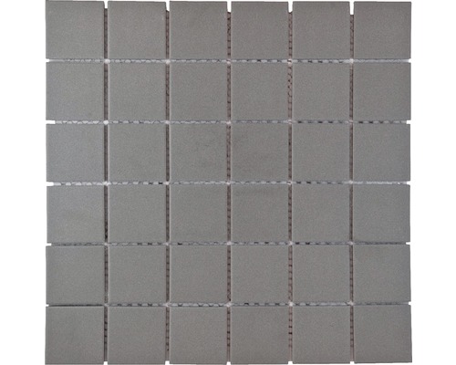 Mozaïektegel keramisch donkergrijs 30,6x30,60 cm antislip
