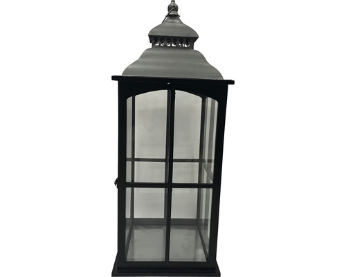 Decoratieve lantaarn met glazen ruiten