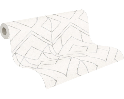 Rol behang met geometrisch patroon