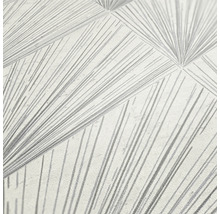 Behang met abstract lijnenpatroon