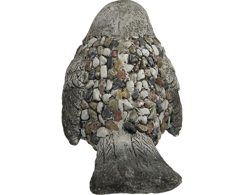 Tuinbeeld uil, achteraanzicht