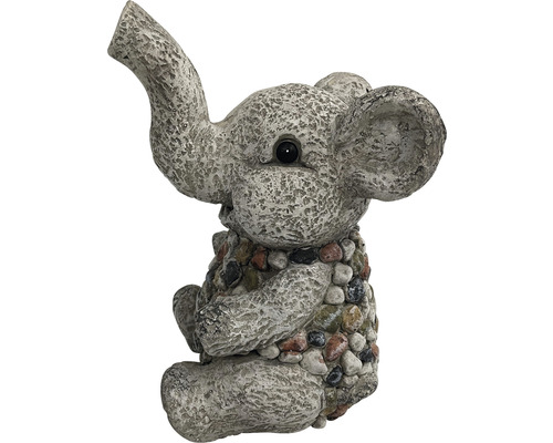 Decoratief beeldje olifant van steen voor de tuin