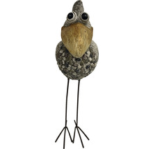 LAFIORA Decoratiefiguur grote vogel 26,5x14x50 cm-thumb-0