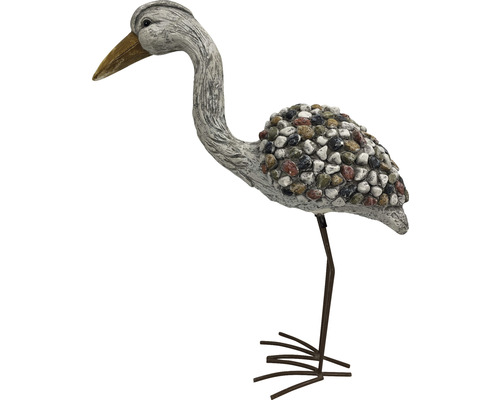 Decoratief beeld van een reiger voor de tuin