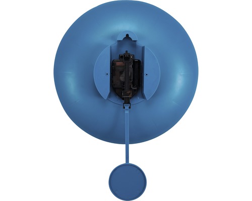 Achterkant van een pendelklok voor wandmontage