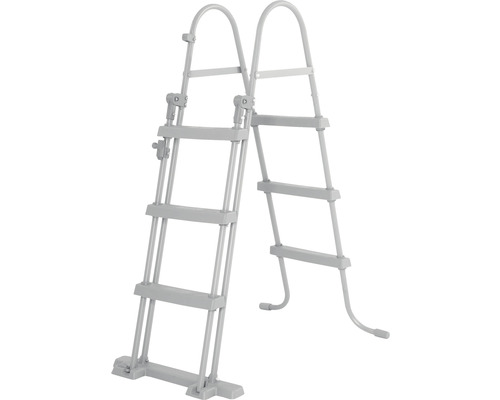 Zwembadladder met vier treden voor opzetzwembaden