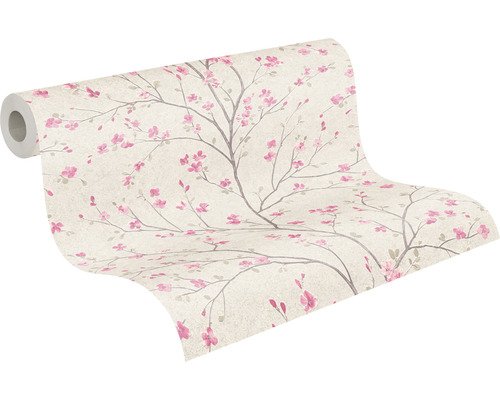 Rol behang met bloemenmotief voor wanddecoratie