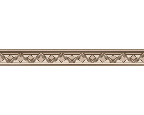 A.S. CRÉATION Behangrand zelfklevend 93691-1 Only Borders geometrisch beige/bruin 5 m x 5 cm