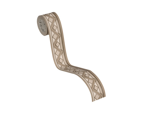 Rol randdecoratie met geometrisch patroon voor wanddecoratie