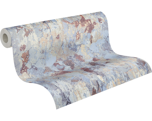 Behangrol met metselwerkdesign