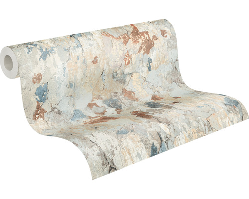 Behangrol met pleisterdesign