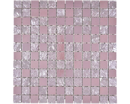 Mozaïektegel keramisch CG GA8 roze 31,6x31,6 cm
