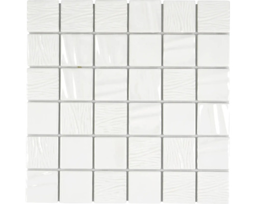Mozaïektegel keramisch CG KN5 wit 29,5x29,5 cm