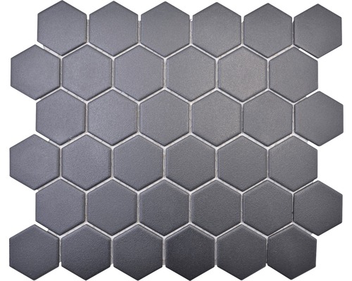 Mozaïektegel keramisch HX AT59 zwart 32,5x28,1 cm