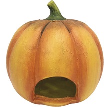 Decoratief huis in de vorm van een pompoen met opening
