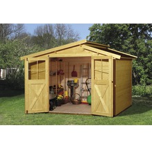 WEKA Tuinhuis 323 Gr3 inclusief vloer 299x194 cm gebeitst