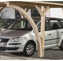WEKA Houten boog voor carport 12x12 cm naturel
