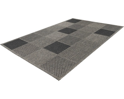 Vloerkleed met geometrisch patchworkpatroon