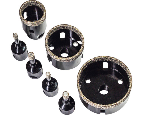Diamantboorset M14 7 delig Diamantboorset M14 7 delig