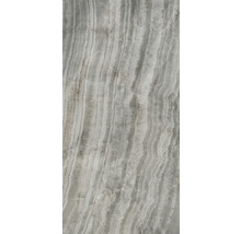 XXL Wand- en vloertegel Venato Azzurro gepolijst 120x260 cm 7 mm gerectificeerd