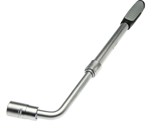 Wielmoersleutel met telescopische functie en dopsleutel