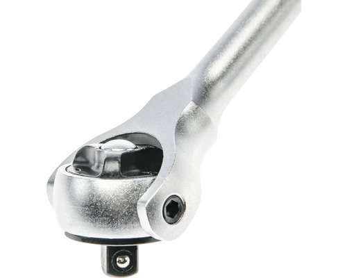 Metalen ratelsleutel met scharnier