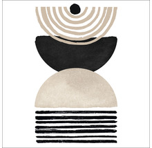 Abstracte kunst met geometrische vormen