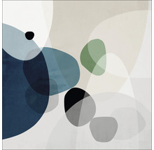 Abstracte muurdecoratie met geometrische vormen