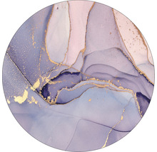 Rond vloerkleed met abstract patroon