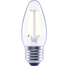 FLAIR LED lamp E27/5,5W C35 neutraalwit helder