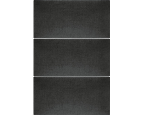 Drie rechthoekige wandpanelen