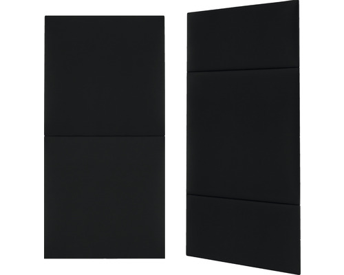 Twee geluidsisolerende panelen voor wandmontage