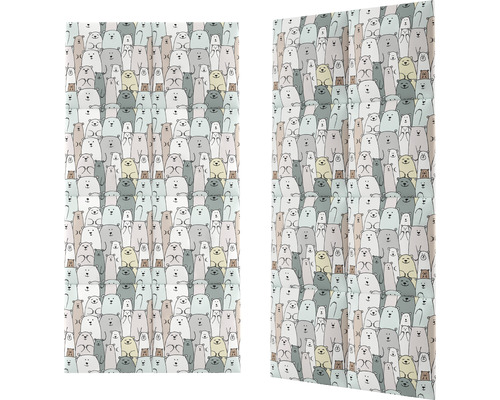 Decoratieve stof met berenmotief voor interieurdecoraties