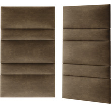 MOLLIS Wandkussen Preston bruin 30x90 cm